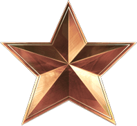 A bronze star